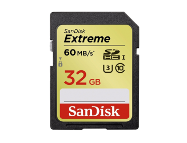 Карта памяти SDHC Sandisk Extreme 32GB аренда и прокат Гомель