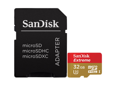 Карта памяти microSDHC Sandisk UHS-1 32GB аренда и прокат Гомель