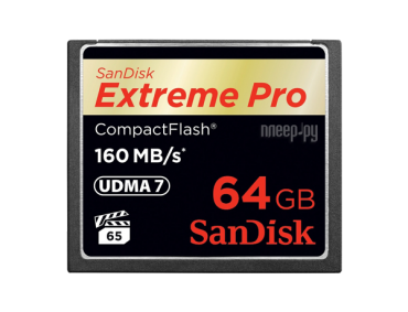 Карта памяти CompactFlash Sandisk Extreme PRO 64GB аренда и прокат Гомель
