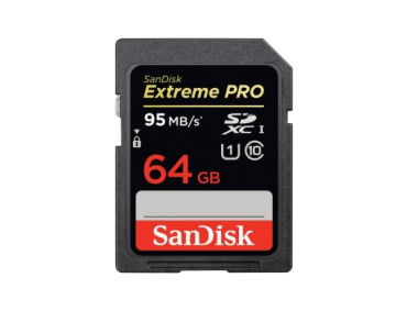 Карта памяти SDXC Sandisk Extreme PRO 64GB аренда и прокат Гомель